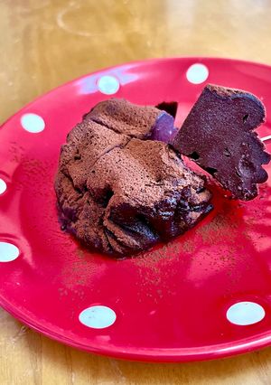 簡単！ダイエット濃厚ガトーショコラ♪-レシピのメイン写真