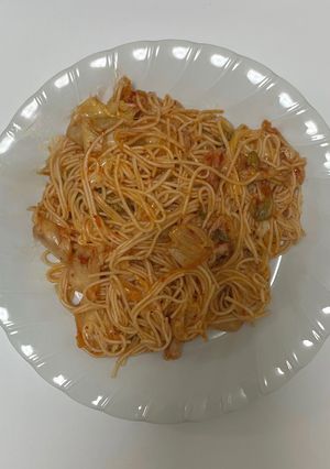 キムチそうめん-レシピのメイン写真