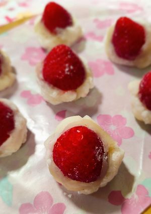 切り餅で簡単❀苺大福-レシピのメイン写真