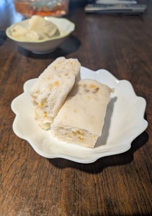 檸檬ピールジャムとバナナの米粉蒸しパン-レシピのメイン写真