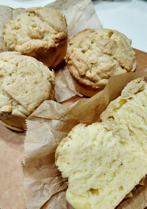 発酵なし♪米粉のふんわりメロンパン-レシピのメイン写真