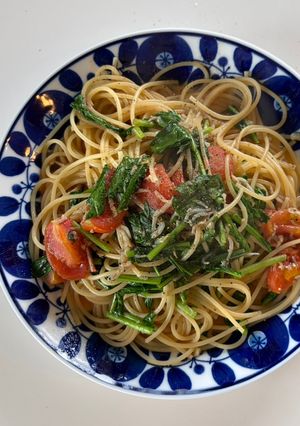 ルッコラとシラスのパスタ-レシピのメイン写真