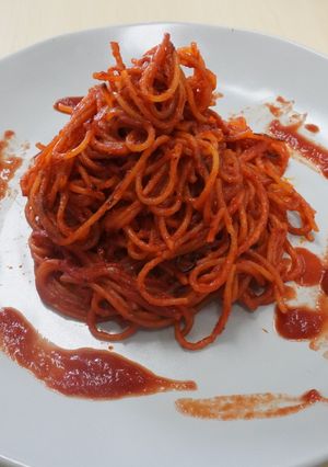 血ーズ好き暗殺者のパスタ-レシピのメイン写真