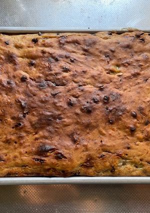 混ぜて焼くだけ♪バナナチョコナッツケーキ-レシピのメイン写真
