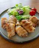 ちょいしぼり大根と豚肉のくるくる巻