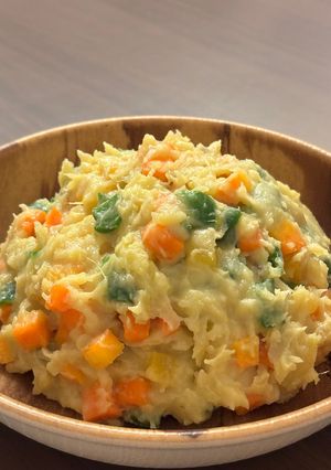 人参とピーマンのゆず焼き芋ポテトサラダ-レシピのメイン写真
