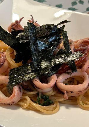 イカと大葉のパスタ-レシピのメイン写真