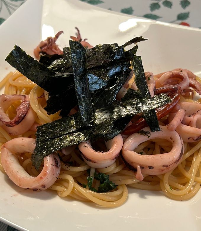 イカと大葉のパスタ-レシピのメイン写真