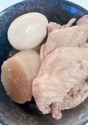 手羽先と大根の甘辛煮-レシピのメイン写真