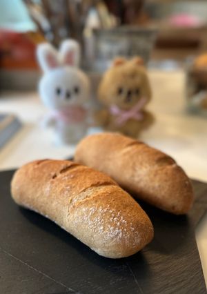 🥖全粒粉とライ麦のミニバゲット🌾-レシピのメイン写真