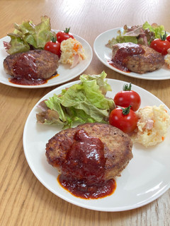 牛肉のハンバーグ✨-レシピのメイン写真