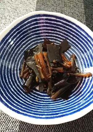 山吹、山椒入りのお昆布-レシピのメイン写真