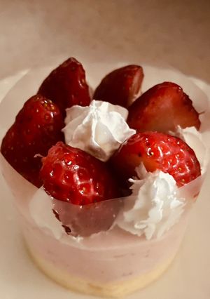 いちごのムースケーキ-レシピのメイン写真