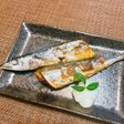 ノンフライヤーでサンマの塩焼き