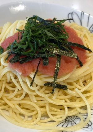 【なぜ美味しい！】混ぜるだけ明太子パスタ-レシピのメイン写真