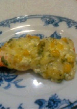 【保育園給食】鮭のマヨネーズ焼き-レシピのメイン写真