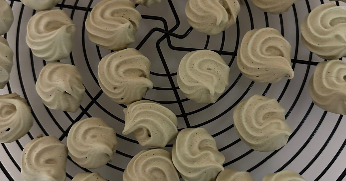 本和香糖のメレンゲクッキー by Cafe Annin 【クックパッド】 簡単