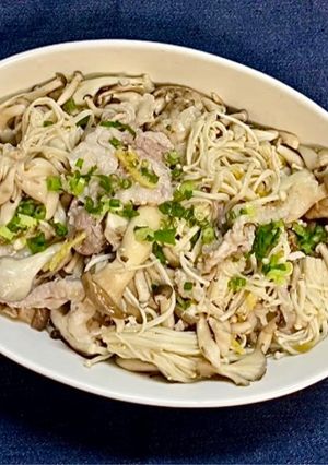豚肉とたっぷりきのこの塩麹せいろ蒸し-レシピのメイン写真