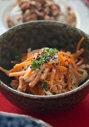 レンジで簡単！人参とツナのサラダ-レシピのメイン写真
