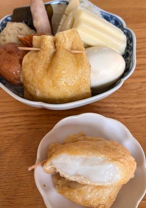 もちもち白玉餅巾着(おでん)-レシピのメイン写真