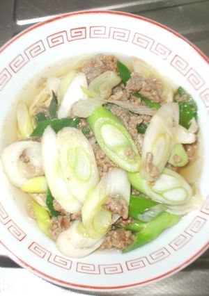 ネギラーメン♪簡単豚肉-レシピのメイン写真