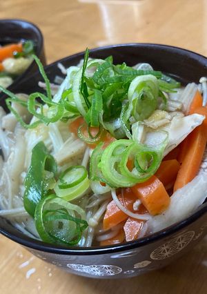 【温まる】【風邪】具だくさんにゅうめん-レシピのメイン写真