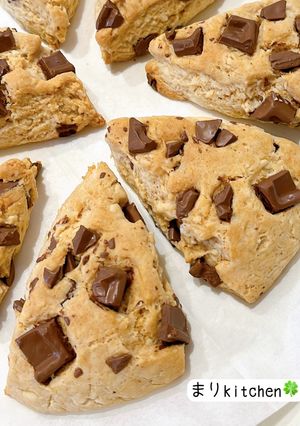 チョコレートスコーン-レシピのメイン写真