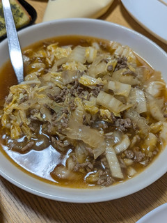 合びき肉と白菜のマーボー炒め-レシピのメイン写真