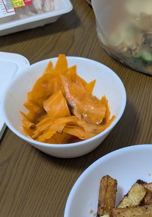 ピーマンとにんじんの簡単和え（副菜）-レシピのメイン写真