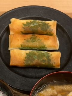 簡単!梅チーズ大葉ささみ春巻き-レシピのメイン写真