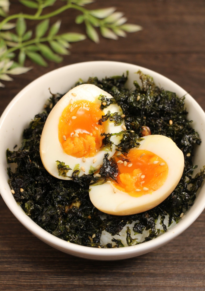 簡単！韓国風煮たまご丼-レシピのメイン写真