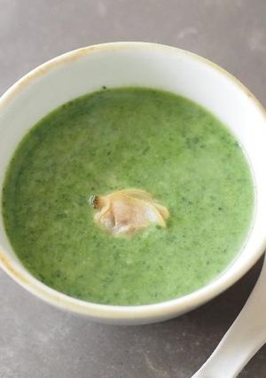 あさりと春菊のポタージュ-レシピのメイン写真