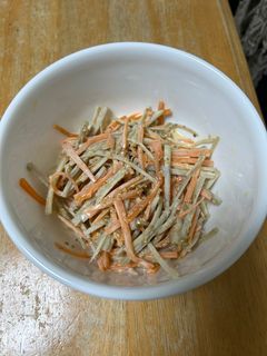ごぼうとにんじんのサラダ-レシピのメイン写真