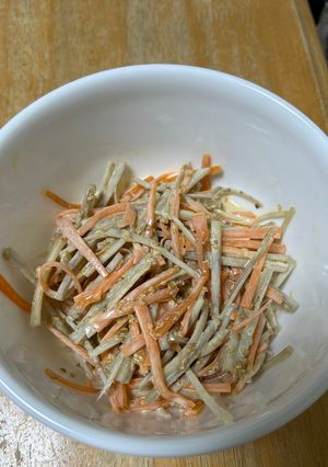 ごぼうとにんじんのサラダ-レシピのメイン写真