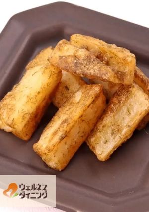腎臓病食/れんこんの磯辺揚げ-レシピのメイン写真