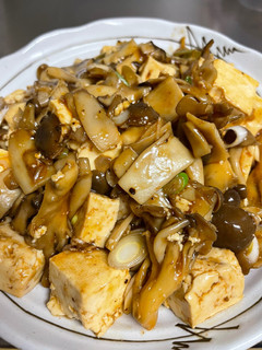 簡単!きのこの麻婆豆腐-レシピのメイン写真