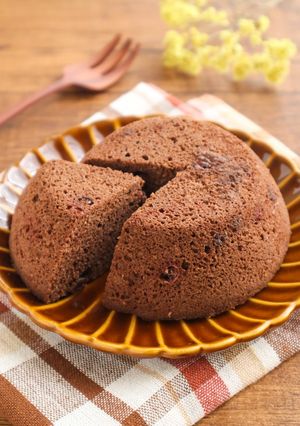 レンジで完成♪おからのココア蒸しパン-レシピのメイン写真
