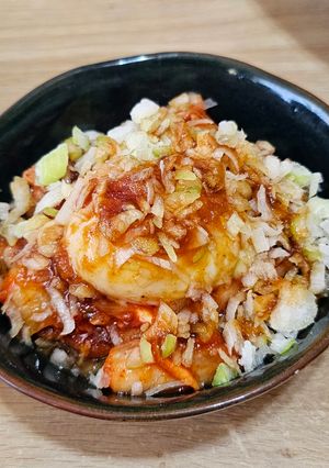 キムチ温玉冷奴-レシピのメイン写真