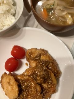 鶏むね肉 ごまだれチキン-レシピのメイン写真
