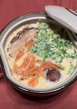 【認知症予防】桜エビ豆乳茶碗蒸し-レシピのメイン写真