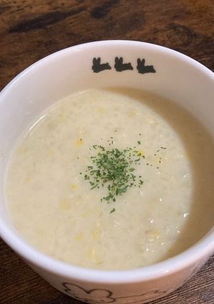 ジャガイモととうもろこしのスープ-レシピのメイン写真