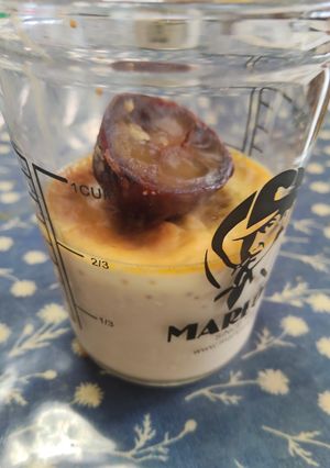 渋皮煮とほうじ茶プリン-レシピのメイン写真