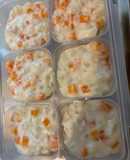 離乳食後期　鶏肉の豆乳シチュー