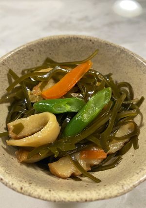 切り昆布の煮物-レシピのメイン写真