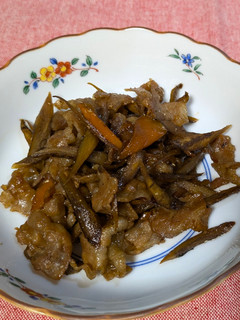 肉が主役 メインになれるきんぴら牛蒡-レシピのメイン写真