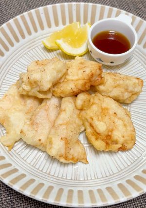 【とり天】鶏むね肉で簡単！衣サクサク！-レシピのメイン写真
