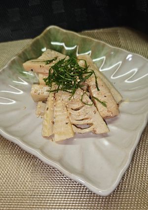 たけのこの梅マヨ和え-レシピのメイン写真