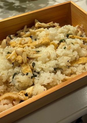 飲みの締めに、だし炊き混ぜご飯-レシピのメイン写真