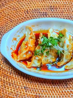 蒸し餃子のコチュジャンたれ-レシピのメイン写真