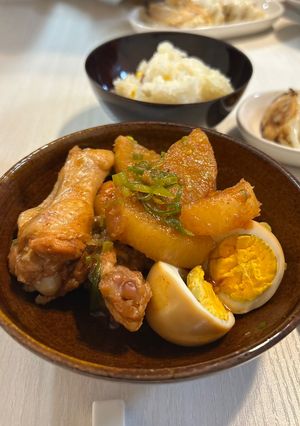 韓国風手羽元と大根の煮物-レシピのメイン写真
